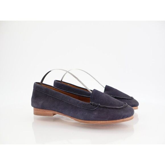 Sofft Kambray Loafer Blue Leather Slip On Shoes Size 6 Flat Comfy - Picture 2 of 11